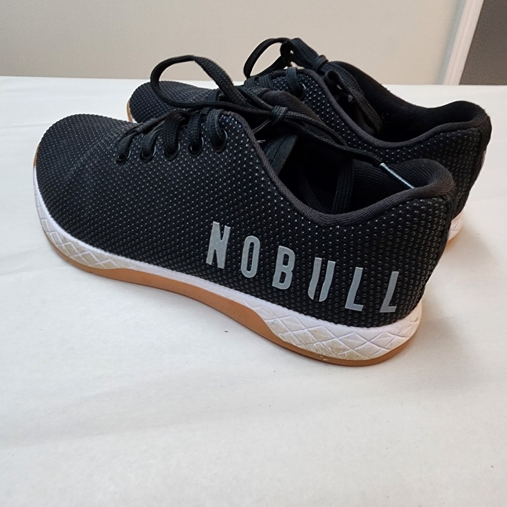 NOBULL Trainers Black Gum Bottoms Women's Size 6 Mens 4.5 Athletic Shoe - Picture 6 of 11